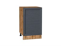 Кухонный  Шкаф нижний с 1-ой дверцей Сканди Дуб Вотан, Graphite Softwood, 500, каркас ЛДСП  Дуб Вотан, фасад МДФ  Graphite Softwood,  816*500*480 sppr5VVTtoAR63024