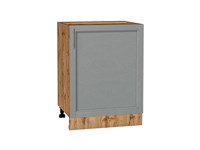 Кухонный  Шкаф нижний с 1-ой дверцей Сканди Дуб Вотан, Grey Softwood, 600, каркас ЛДСП  Дуб Вотан, фасад МДФ  Grey Softwood,  816*600*480 sppr5VVTtoAR63021
