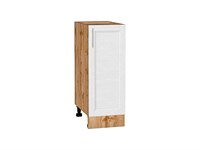 Кухонный  Шкаф нижний с 1-ой дверцей Сканди Дуб Вотан, White Softwood, 300, каркас ЛДСП  Дуб Вотан, фасад МДФ  White Softwood,  816*300*480 sppr5VVTtoAR63006