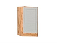 Кухонный  Шкаф нижний торцевой Сканди Дуб Вотан, Cappuccino Softwood, каркас ЛДСП  Дуб Вотан, фасад МДФ  Cappuccino Softwood,  816*296*554 sppr5VVTtoAR63063