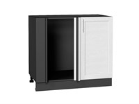 Кухонный  Шкаф нижний угловой Сканди Graphite, White Softwood, каркас ЛДСП  Graphite, фасад МДФ  White Softwood,  816*890*480 sppr5VVTtoAR56263