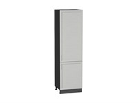 Кухонный  Шкаф пенал с 2-мя дверцами Сканди Graphite, Cappuccino Softwood, 2140, 600, каркас ЛДСП  Graphite, фасад МДФ  Cappuccino Softwood,  2132*600*576 sppr5VVTtoAR42066