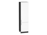 Кухонный  Шкаф пенал с 2-мя дверцами Сканди Graphite, White Silkwood, 2340, 600, каркас ЛДСП  Graphite, фасад МДФ  White Silkwood,  2336*600*576 sppr5VVTtoAR70362
