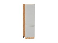 Кухонный  Шкаф пенал с 2-мя дверцами Сканди Дуб Вотан, Cappuccino Softwood, 2140, 600, каркас ЛДСП  Дуб Вотан, фасад МДФ  Cappuccino Softwood,  2132*600*576 sppr5VVTtoAR66158