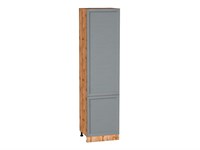 Кухонный  Шкаф пенал с 2-мя дверцами Сканди Дуб Вотан, Grey Softwood, 2340, 600, каркас ЛДСП  Дуб Вотан, фасад МДФ  Grey Softwood,  2336*600*576 sppr5VVTtoAR66164