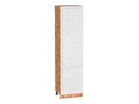 Кухонный  Шкаф пенал с 2-мя дверцами Сканди Дуб Вотан, White Softwood, 2340, 600, каркас ЛДСП  Дуб Вотан, фасад МДФ  White Softwood,  2336*600*576 sppr5VVTtoAR66156