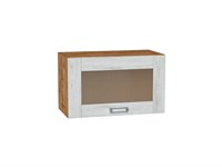 Кухонный  Шкаф верхний горизонтальный остекленный Лофт Дуб Вотан, Nordic Oak, 600, каркас ЛДСП  Дуб Вотан, фасад МДФ/Стекло  Nordic Oak,  358*600*320 sppr5VVTtoAR63141