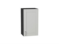 Кухонный  Шкаф верхний с 1-ой дверцей Лофт Graphite, Grey Silk, 720, 400, каркас ЛДСП  Graphite, фасад МДФ  Grey Silk,  716*400*320 sppr5VVTtoAR69598