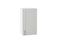 Кухонный  Шкаф верхний с 1-ой дверцей Лофт Белый, Grey Silk, 720, 400, каркас ЛДСП  Белый, фасад МДФ  Grey Silk,  716*400*320 sppr5VVTtoAR69574