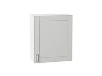 Кухонный  Шкаф верхний с 1-ой дверцей Лофт Белый, Grey Silk, 720, 600, каркас ЛДСП  Белый, фасад МДФ  Grey Silk,  716*600*320 sppr5VVTtoAR69577