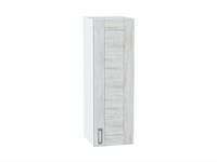 Кухонный  Шкаф верхний с 1-ой дверцей Лофт Белый, Nordic Oak, 920, 300, каркас ЛДСП  Белый, фасад МДФ  Nordic Oak,  920*300*320 sppr5VVTtoAR40215