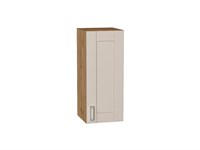 Кухонный  Шкаф верхний с 1-ой дверцей Лофт Дуб Вотан, Cream Silk, 720, 300, каркас ЛДСП  Дуб Вотан, фасад МДФ  Cream Silk,  716*300*320 sppr5VVTtoAR71450