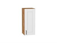 Кухонный  Шкаф верхний с 1-ой дверцей Лофт Дуб Вотан, Super White, 720, 300, каркас ЛДСП  Дуб Вотан, фасад МДФ  Super White,  716*300*320 sppr5VVTtoAR63154