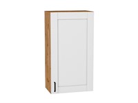 Кухонный  Шкаф верхний с 1-ой дверцей Лофт Дуб Вотан, Super White, 920, 500, каркас ЛДСП  Дуб Вотан, фасад МДФ  Super White,  920*500*320 sppr5VVTtoAR63177