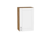 Кухонный  Шкаф верхний с 1-ой дверцей Лофт Дуб Вотан, White Silk, 720, 450, каркас ЛДСП  Дуб Вотан, фасад МДФ  White Silk,  716*450*320 sppr5VVTtoAR63162