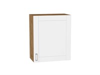 Кухонный  Шкаф верхний с 1-ой дверцей Лофт Дуб Вотан, White Silk, 720, 600, каркас ЛДСП  Дуб Вотан, фасад МДФ  White Silk,  716*600*320 sppr5VVTtoAR63164