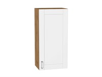 Кухонный  Шкаф верхний с 1-ой дверцей Лофт Дуб Вотан, White Silk, 920, 450, каркас ЛДСП  Дуб Вотан, фасад МДФ  White Silk,  920*450*320 sppr5VVTtoAR63167