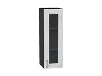 Кухонный  Шкаф верхний с 1-ой остекленной дверцей Лофт Graphite, Nordic Oak, 920, 300, каркас ЛДСП  Graphite, фасад МДФ/Стекло  Nordic Oak,  920*300*320 sppr5VVTtoAR40660