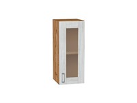 Кухонный  Шкаф верхний с 1-ой остекленной дверцей Лофт Дуб Вотан, Nordic Oak, 720, 300, каркас ЛДСП  Дуб Вотан, фасад МДФ/Стекло  Nordic Oak,  716*300*320 sppr5VVTtoAR63159