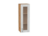 Кухонный  Шкаф верхний с 1-ой остекленной дверцей Лофт Дуб Вотан, Nordic Oak, 920, 300, каркас ЛДСП  Дуб Вотан, фасад МДФ/Стекло  Nordic Oak,  920*300*320 sppr5VVTtoAR63209