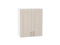 Кухонный  Шкаф верхний с 2-мя дверцами Лофт Белый, Cream Silk, 720, 600, каркас ЛДСП  Белый, фасад МДФ  Cream Silk,  716*600*320 sppr5VVTtoAR71446