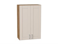 Кухонный  Шкаф верхний с 2-мя дверцами Лофт Дуб Вотан, Cream Silk, 920, 600, каркас ЛДСП  Дуб Вотан, фасад МДФ  Cream Silk,  920*600*320 sppr5VVTtoAR71464
