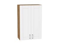 Кухонный  Шкаф верхний с 2-мя дверцами Лофт Дуб Вотан, White Silk, 920, 600, каркас ЛДСП  Дуб Вотан, фасад МДФ  White Silk,  920*600*320 sppr5VVTtoAR63226