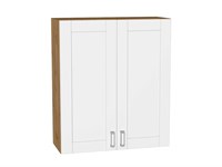 Кухонный  Шкаф верхний с 2-мя дверцами Лофт Дуб Вотан, White Silk, 920, 800, каркас ЛДСП  Дуб Вотан, фасад МДФ  White Silk,  920*800*320 sppr5VVTtoAR63227