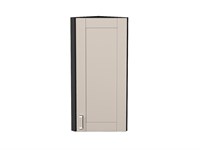 Кухонный  Шкаф верхний торцевой Лофт Graphite, Cream Silk, 920, каркас ЛДСП  Graphite, фасад МДФ  Cream Silk,  920*300*306 sppr5VVTtoAR71517
