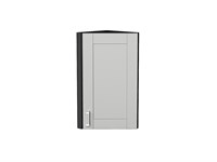 Кухонный  Шкаф верхний торцевой Лофт Graphite, Grey Silk, 720, каркас ЛДСП  Graphite, фасад МДФ  Grey Silk,  716*300*306 sppr5VVTtoAR69654