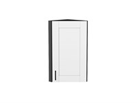 Кухонный  Шкаф верхний торцевой Лофт Graphite, Super White, 720, каркас ЛДСП  Graphite, фасад МДФ  Super White,  716*300*306 sppr5VVTtoAR55260
