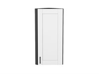 Кухонный  Шкаф верхний торцевой Лофт Graphite, Super White, 920, каркас ЛДСП  Graphite, фасад МДФ  Super White,  920*300*306 sppr5VVTtoAR55261