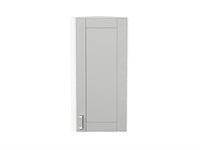 Кухонный  Шкаф верхний торцевой Лофт Белый, Grey Silk, 920, каркас ЛДСП  Белый, фасад МДФ  Grey Silk,  920*300*306 sppr5VVTtoAR69651
