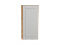 Кухонный  Шкаф верхний торцевой Лофт Дуб Вотан, Grey Silk, 920, каркас ЛДСП  Дуб Вотан, фасад МДФ  Grey Silk,  920*300*306 sppr5VVTtoAR69653