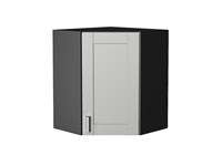 Кухонный  Шкаф верхний угловой Лофт Graphite, Grey Silk, 720, каркас ЛДСП  Graphite, фасад МДФ  Grey Silk,  716*600*600 sppr5VVTtoAR69660