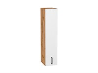 Кухонный  Шкаф верхний бутылочница Лофт Дуб Вотан, Super White, 920, каркас ЛДСП  Дуб Вотан, фасад МДФ  Super White,  920*200*320 sppr5VVTtoAR62265