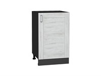 Кухонный  Шкаф нижний с 1-ой дверцей Лофт Graphite, Nordic Oak, 500, каркас ЛДСП  Graphite, фасад МДФ  Nordic Oak,  816*500*480 sppr5VVTtoAR39812