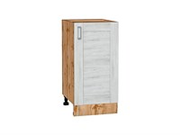 Кухонный  Шкаф нижний с 1-ой дверцей Лофт Дуб Вотан, Nordic Oak, 400, каркас ЛДСП  Дуб Вотан, фасад МДФ  Nordic Oak,  816*400*480 sppr5VVTtoAR63358