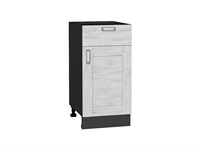 Кухонный  Шкаф нижний с 1-ой дверцей и ящиком Лофт Graphite, Nordic Oak, 400, каркас ЛДСП  Graphite, фасад МДФ  Nordic Oak,  816*400*478 sppr5VVTtoAR36023