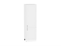 Кухонный  Шкаф пенал с 2-мя дверцами Лофт Белый, White Silk, 2140, 600, каркас ЛДСП  Белый, фасад МДФ  White Silk,  2132*600*576 sppr5VVTtoAR60119