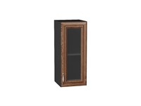 Кухонный  Шкаф верхний с 1-ой остекленной дверцей Шале Graphite, Brown Dreamline, 720, 300, каркас ЛДСП  Graphite, фасад МДФ/Стекло  Brown Dreamline,  716*300*320 sppr5VVTtoAR53805