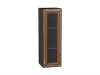 Кухонный  Шкаф верхний с 1-ой остекленной дверцей Шале Graphite, Brown Dreamline, 920, 300, каркас ЛДСП  Graphite, фасад МДФ/Стекло  Brown Dreamline,  920*300*320 sppr5VVTtoAR53808