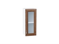 Кухонный  Шкаф верхний с 1-ой остекленной дверцей Шале Белый, Brown Dreamline, 720, 300, каркас ЛДСП  Белый, фасад МДФ/Стекло  Brown Dreamline,  716*300*320 sppr5VVTtoAR53799