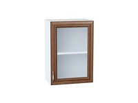 Кухонный  Шкаф верхний с 1-ой остекленной дверцей Шале Белый, Brown Dreamline, 720, 500, каркас ЛДСП  Белый, фасад МДФ/Стекло  Brown Dreamline,  716*500*320 sppr5VVTtoAR53801
