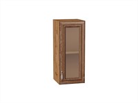 Кухонный  Шкаф верхний с 1-ой остекленной дверцей Шале Дуб Вотан, Brown Dreamline, 720, 300, каркас ЛДСП  Дуб Вотан, фасад МДФ/Стекло  Brown Dreamline,  716*300*320 sppr5VVTtoAR61311