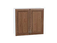 Кухонный  Шкаф верхний с 2-мя дверцами Шале Белый, Brown Dreamline, 720, 800, каркас ЛДСП  Белый, фасад МДФ  Brown Dreamline,  716*800*320 sppr5VVTtoAR53820