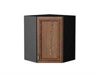 Кухонный  Шкаф верхний угловой Шале Graphite, Brown Dreamline, 720, каркас ЛДСП  Graphite, фасад МДФ  Brown Dreamline,  716*600*600 sppr5VVTtoAR53865