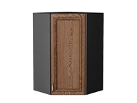 Кухонный  Шкаф верхний угловой Шале Graphite, Brown Dreamline, 920, каркас ЛДСП  Graphite, фасад МДФ  Brown Dreamline,  920*600*600 sppr5VVTtoAR53866