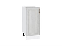 Кухонный  Шкаф нижний с 1-ой дверцей Шале Белый, White Dreamline, 350, каркас ЛДСП  Белый, фасад МДФ  White Dreamline,  816*350*480 sppr5VVTtoAR65276