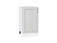 Кухонный  Шкаф нижний с 1-ой дверцей Шале Белый, White Dreamline, 450, каркас ЛДСП  Белый, фасад МДФ  White Dreamline,  816*450*480 sppr5VVTtoAR53949